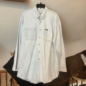 Carhartt starched long sleeved shirt p1213